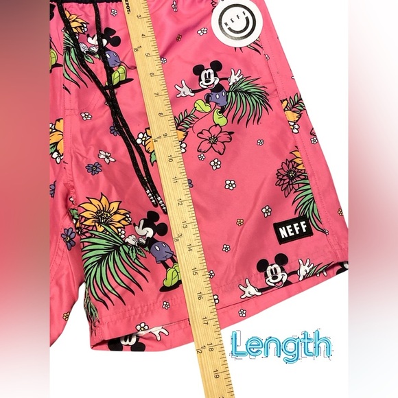 Men’s board trunk shorts tropical Mickey Mouse pink size medium 
L41 - Picture 4 of 4
